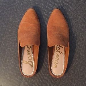 Studded, suede Sam Edelman mules